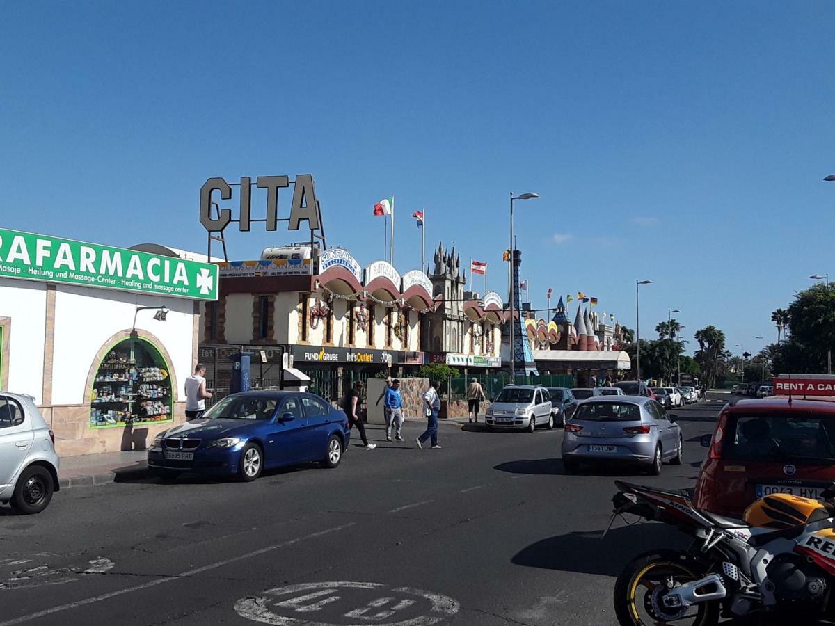 Avenida Tirajana Nº3 Leilighet Playa del Inglés Eksteriør bilde